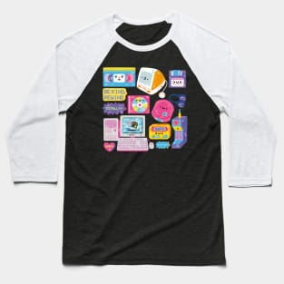 Retro Tech Baseball T-Shirt